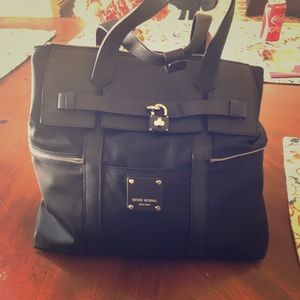 Henri Bendel Jetsetter Black Back Pack